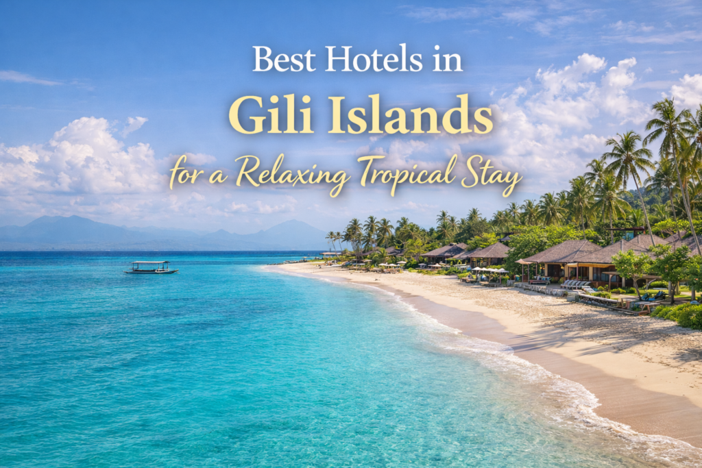 best hotels in gili island lombok with beachfront views